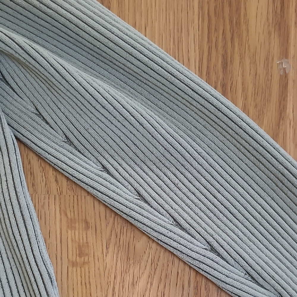 Anine Bing Olive Ribbed Knit - Picture 4 of 9